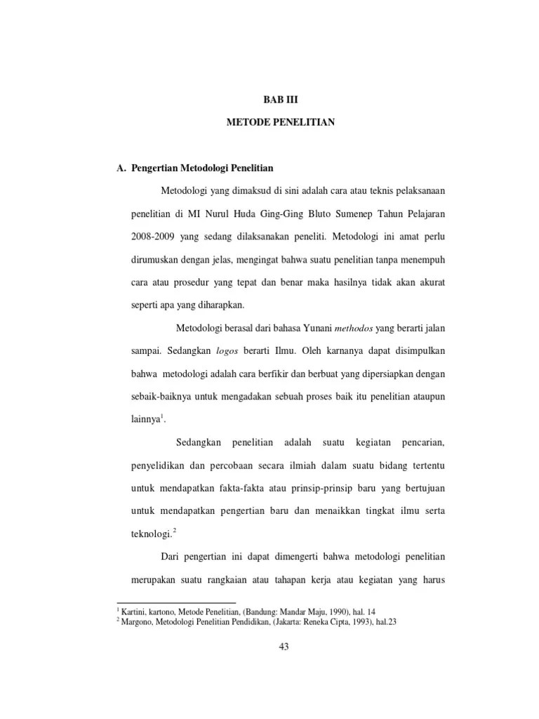 Skripsi Bab 3 Metode Penelitian Kualitatif Kumpulan Berbagai Skripsi Cute766