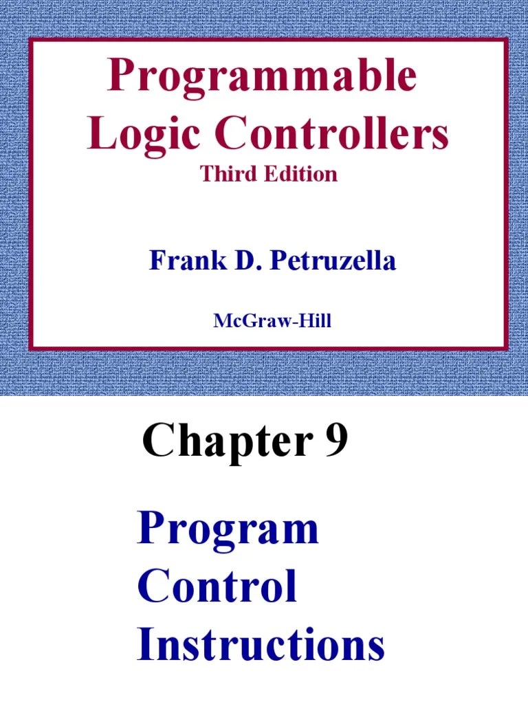 Programmable Logic Controllers: Frank D. Petruzella | PDF ...