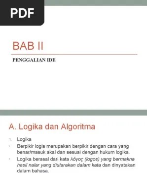 Penggalian Ide | PDF