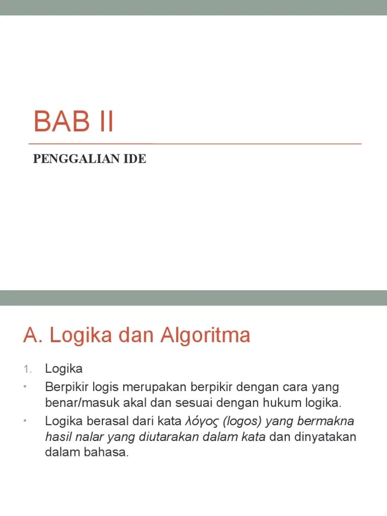 Penggalian Ide | PDF