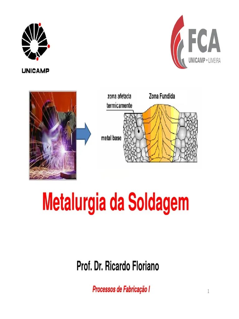 Metalurgia Da Soldagem | PDF | Metais | Processos Industriais
