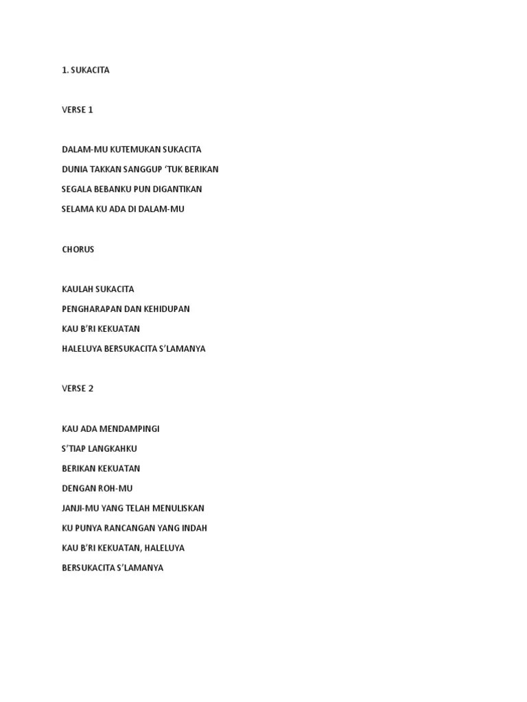 Karena rohmu ada dalamku, tuhan kuangkat tangan kumemuji Lagu Lirik Pujian Penyembahan Pdf