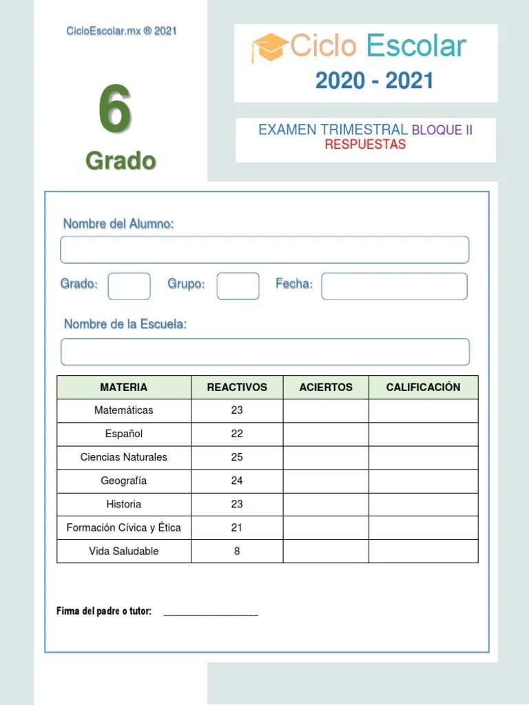 Como forma de gobierno y de vida, la cual se encuentra en las páginas 124 y 125 del libro de formación cívica de sexto grado. Respuestas Examen Trimestral Sexto Grado Bloque Ii 2020 2021 Pdf Mesoamerica Migracion Humana