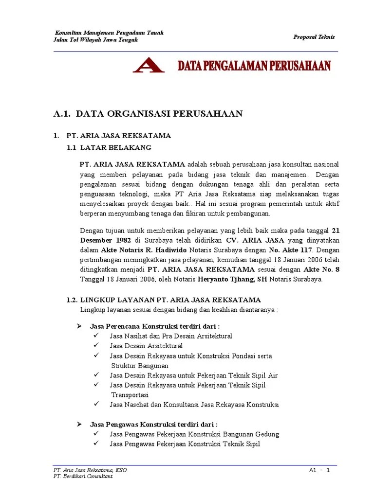 A1 Data Organisasi Perusahaan Pdf