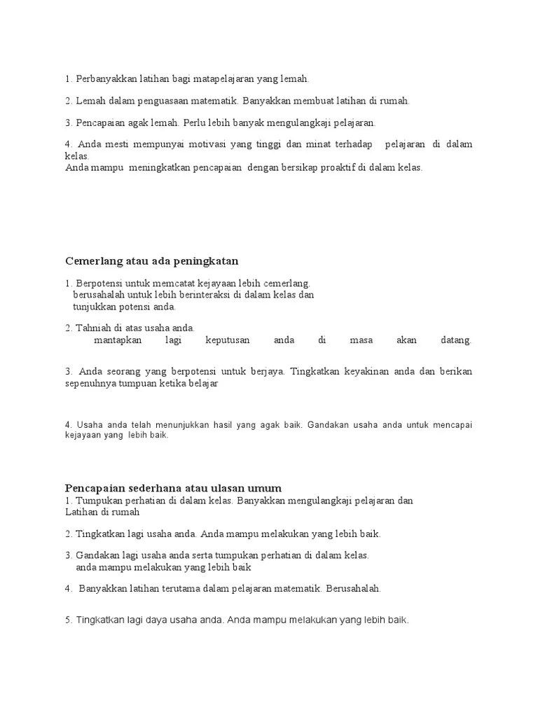 Anda mesti mempunyai motivasi yang tinggi dan minat terhadap pengajaran dan . Contoh Ulasan Guru Untuk Pbd 2019 Pdf