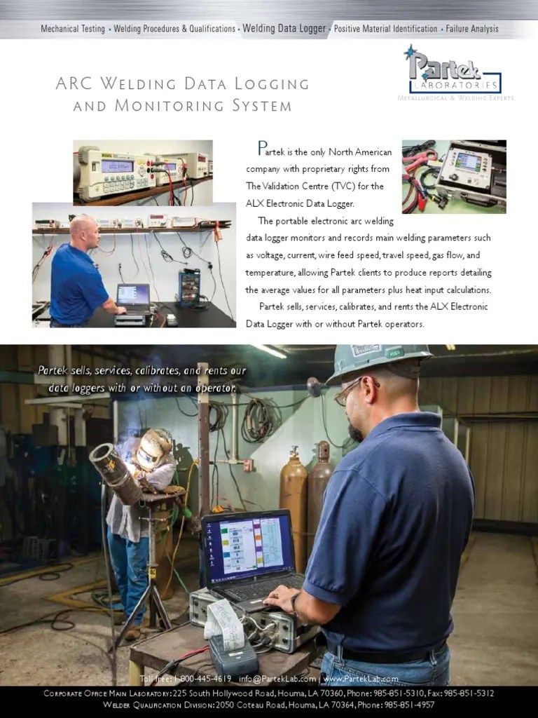 ARC Welding Data Logging And Monitoring System | PDF