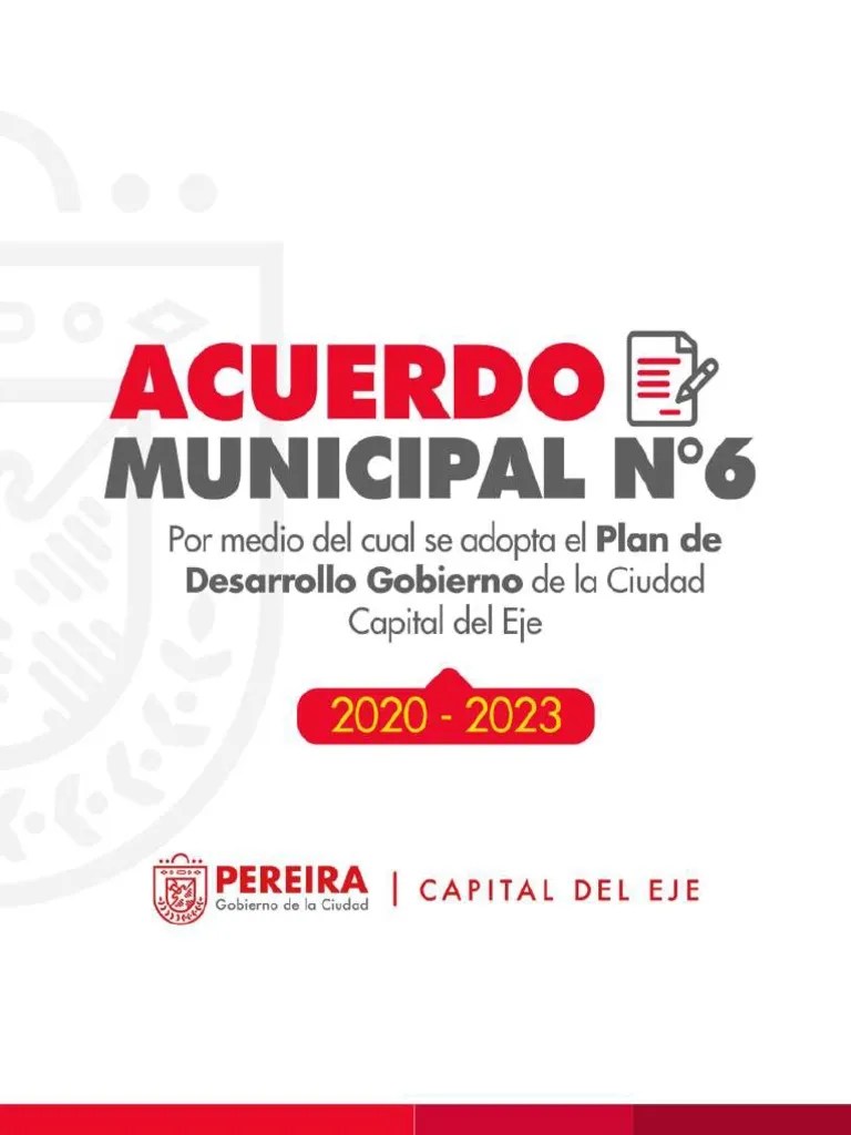 Plan De Desarrollo 2020-2023 Definitivo V8 | PDF | Bienestar | Política