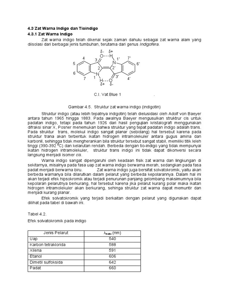 Indigo, Tio Indigo Dan Indigosol | PDF