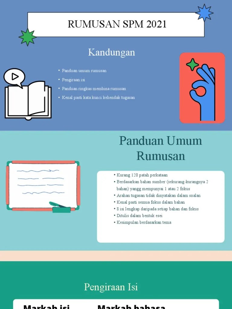 Spm 2021 teknik menjawab rumusan format baru spm 2021 kssm tingkatan 4 5. Rumusan Kssm Pdf