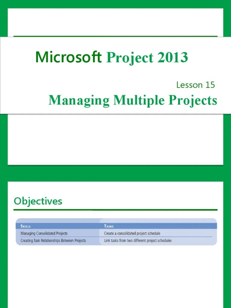 Microsoft: Project 2013 | PDF | System Software | Computer Science