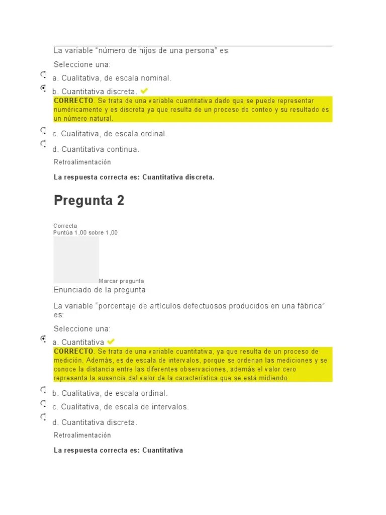 Estadistica Examen Final. | PDF | Estadísticas | Método Científico