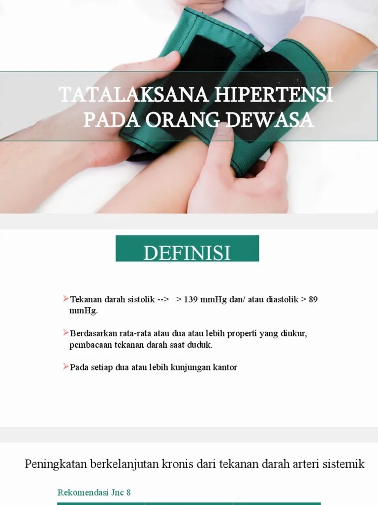 Tatalaksana Hipertensi | PDF