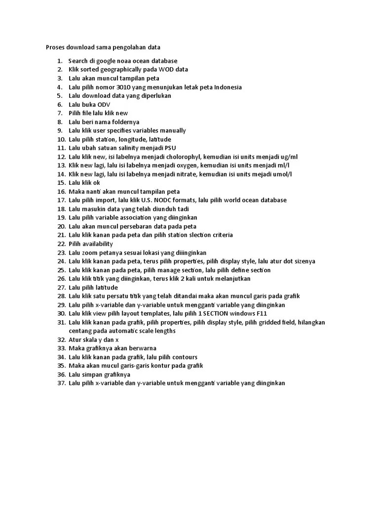 Proses Download Dan Pengolahan Data | PDF