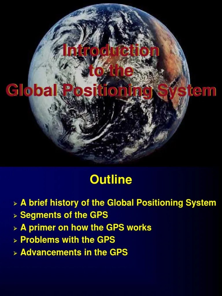 GPS PDF | PDF | Global Positioning System | Geographical Technology
