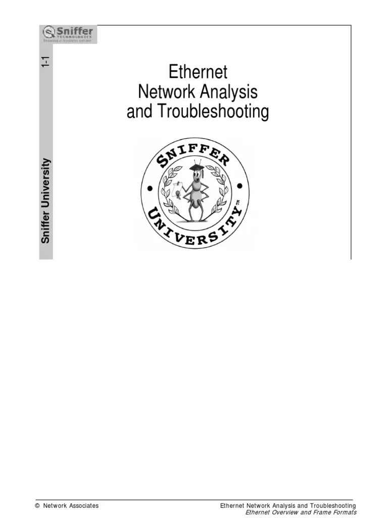 Ethernet Network Analysis And Troubleshooting | PDF | Ethernet | Osi Model