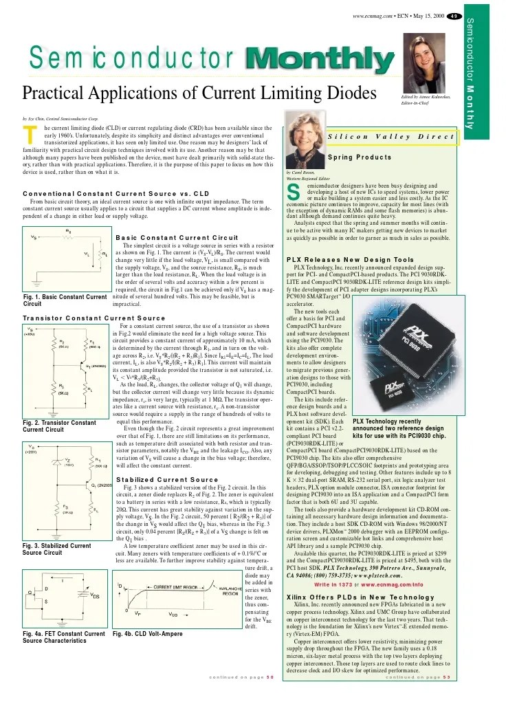 Cld Application Amplifier Field Effect Transistor