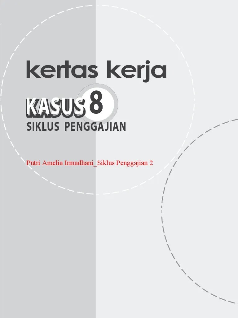 Siklus Penggajian 2 | PDF | Bisnis | Pengelolaan Keuangan & Uang
