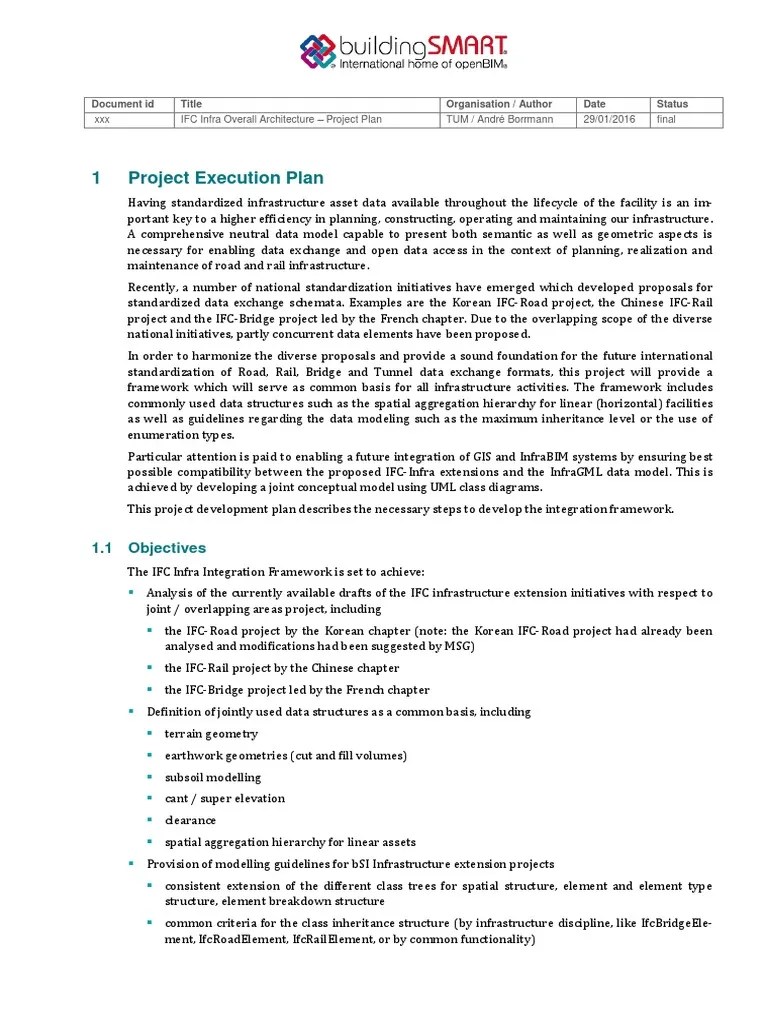 1 Project Execution Plan: 1.1 Objectives | PDF | Conceptual Model | Use ...