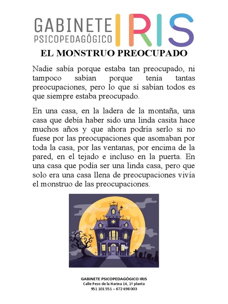 El Monstruo Preocupado | PDF