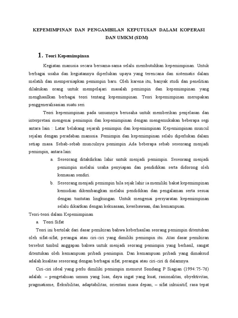 RMK Manajemen Koperasi Dan Umkm Kelompok 4 | PDF | Karier & Perkembangan | Pengembangan Diri