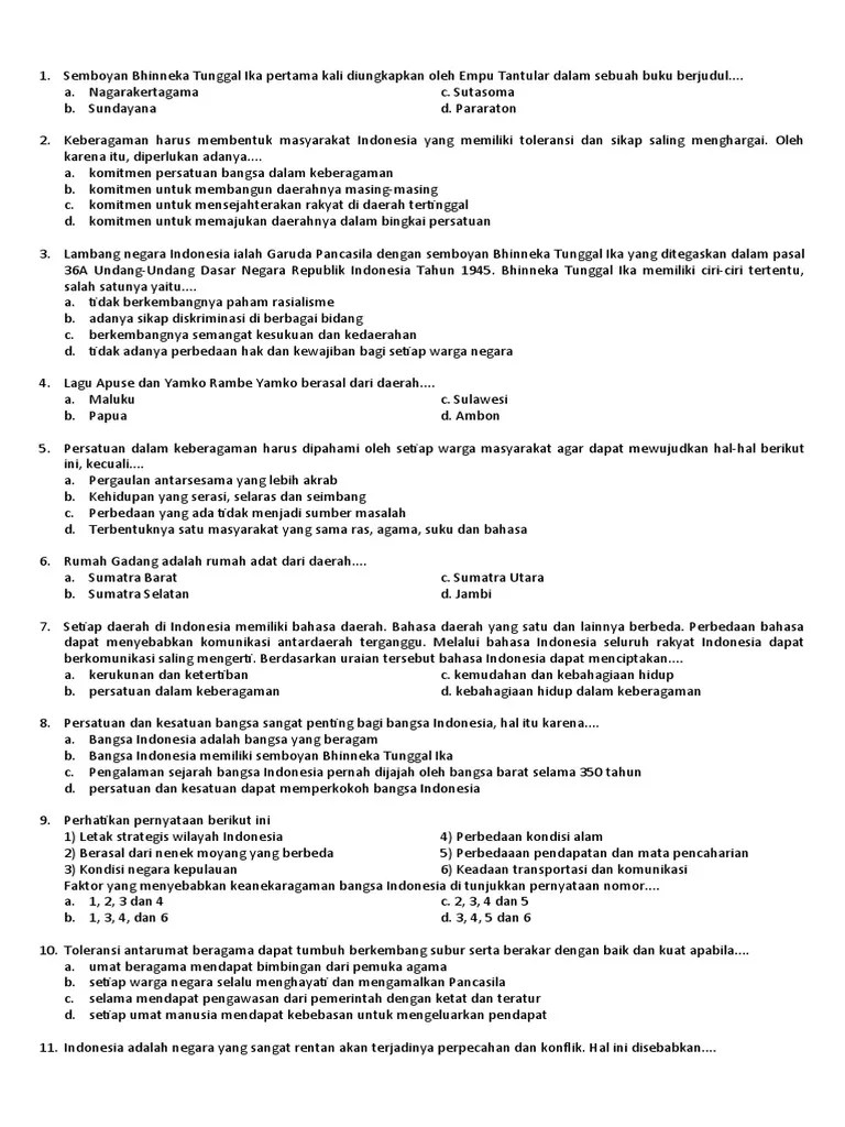 PKN Soal Suhana | PDF