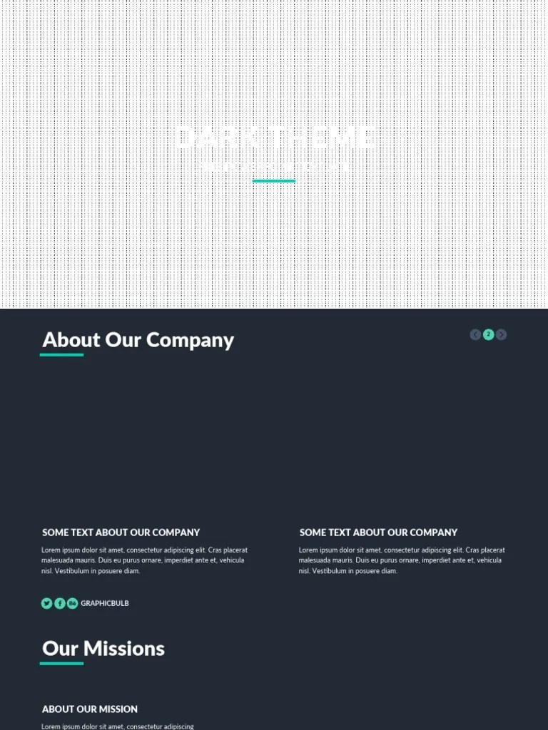 Dark Theme Free Powerpoint Template | PDF | Business