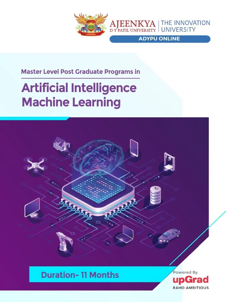 PG Program In Artificial Intelligence And Machine Learning | PDF ...