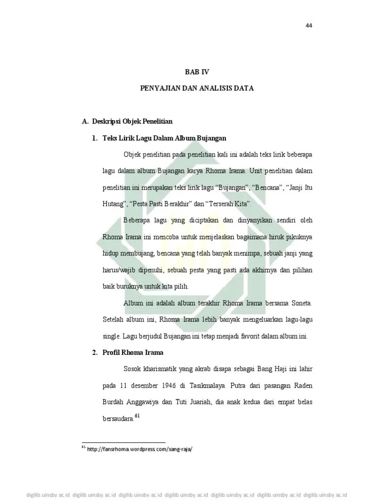 Lagu tersebut menceritakan kerinduan terhadap sang kekasih. Bab 4 Pdf