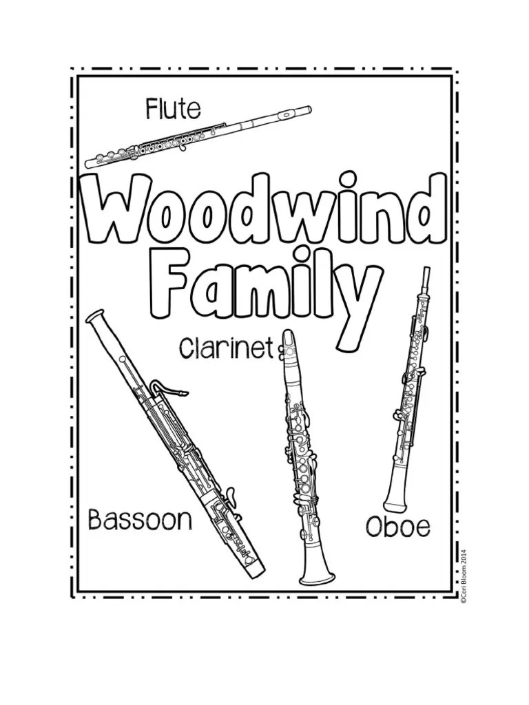 Woodwind coloring