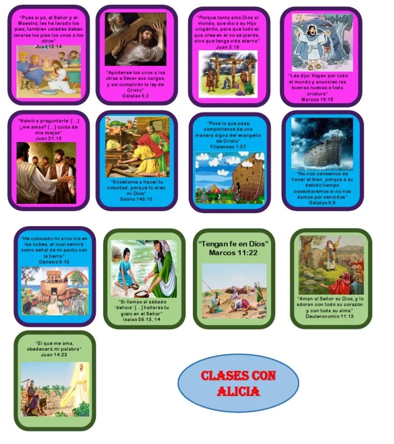 Tarjetas Versiculos De Memoria | PDF | Contenido Bíblico | Creencia ...