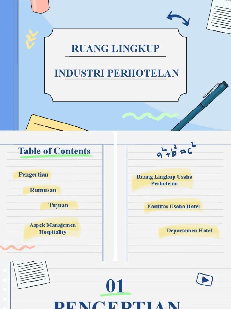 Ruang Lingkup Industri Perhotelan | PDF