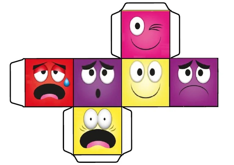 Educação infantil, plano de aula para educação infantil, bncc, desenhos para imprimir, musicas de rotina . Dado De Las Emociones 1 Pdf