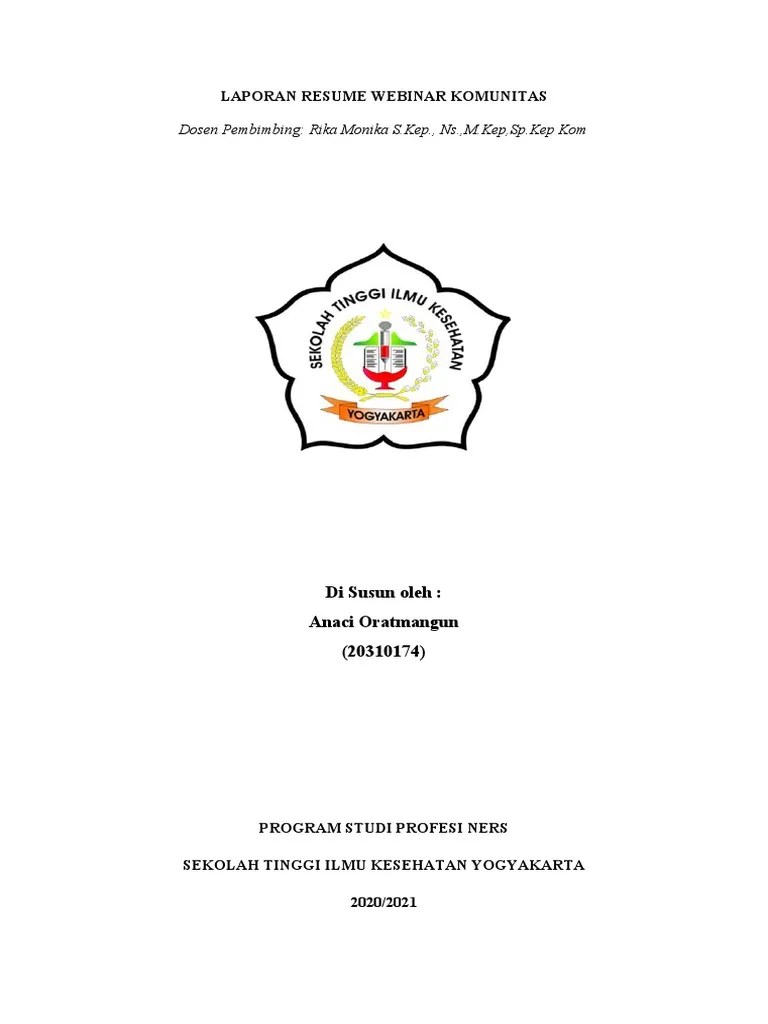 Resume Webinar | PDF