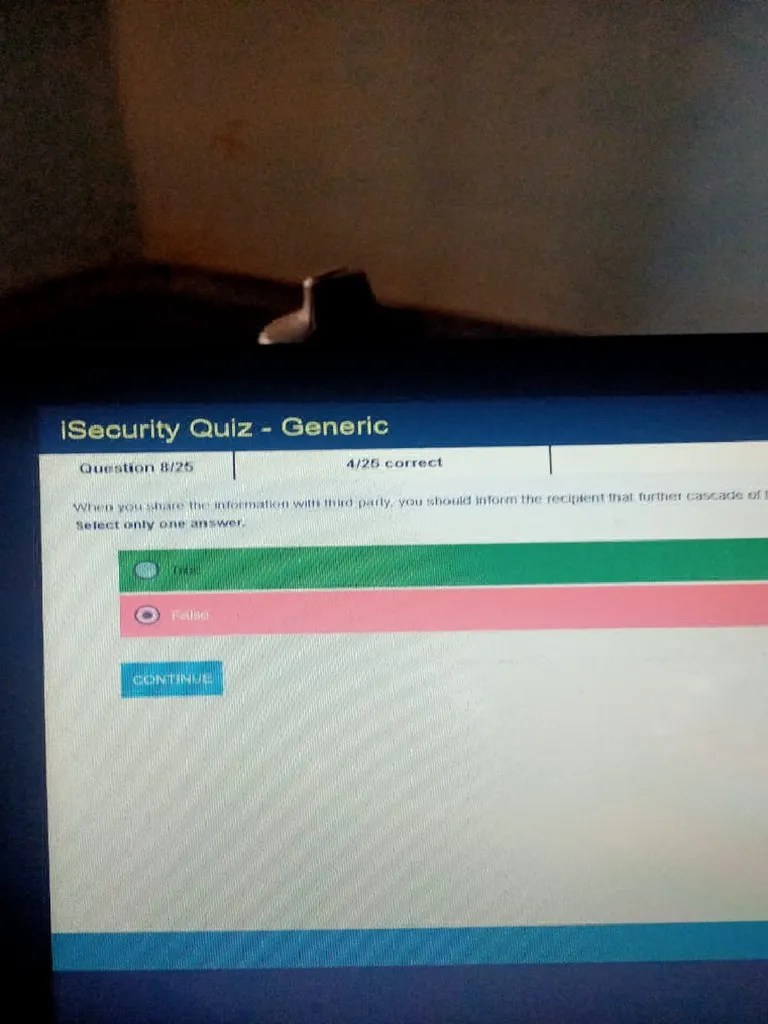 ISecurity Quiz Answers | PDF