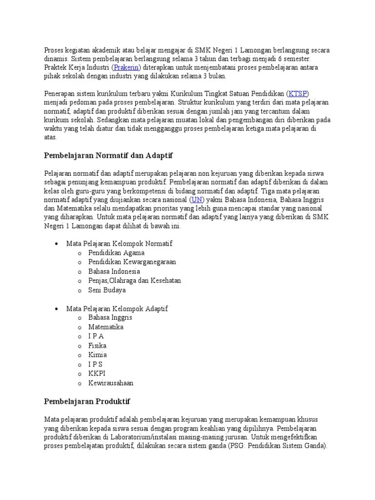 Adaptif, Normatif, &hellip; | PDF