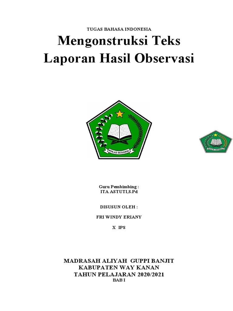 Implementasi model mind mapping (peta pikiran) dalam pembelajaran mengonstruksi teks laporan hasil observasi pada siswa kelas x sma negeri 1 patimuan . Tugas Bahasa Indonesia Kelinci