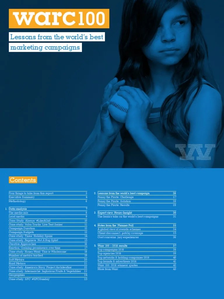 Lessons From Global Marketing Campaigns | PDF | Social Media | Popular ...