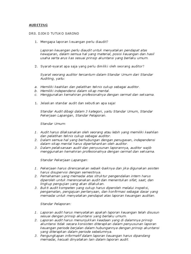 Pertanyaan Pelaporan Dan Analisis Laporan Keuangan – Tulisan