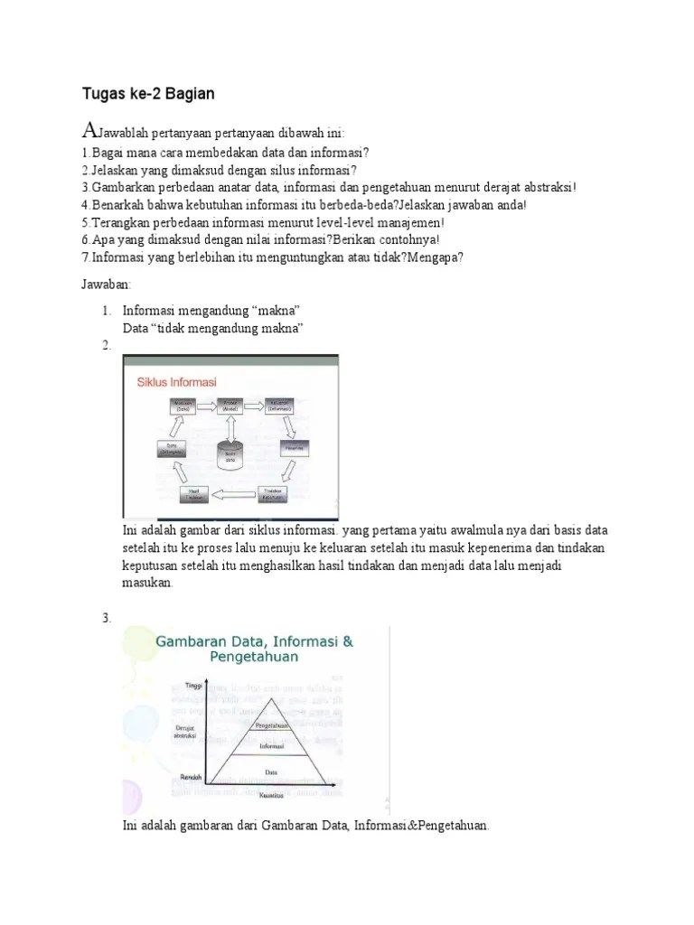 Tugas Ke-2 Bagian | PDF