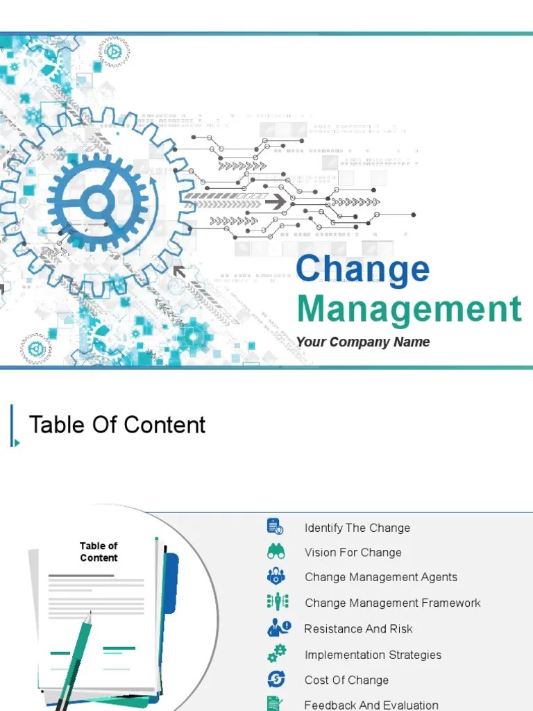 Change Management Powerpoint Presentation Slides | PDF | Economies ...