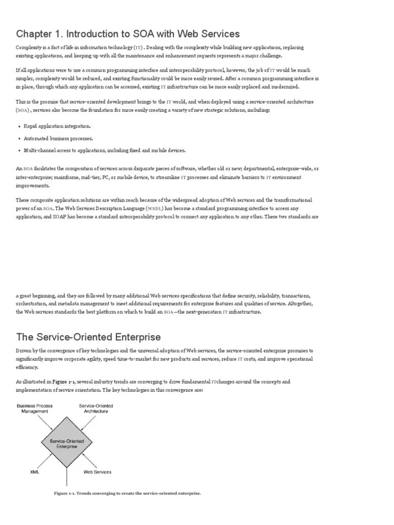 Introduction To SOA With Web Services - Understanding SOA With Web ...
