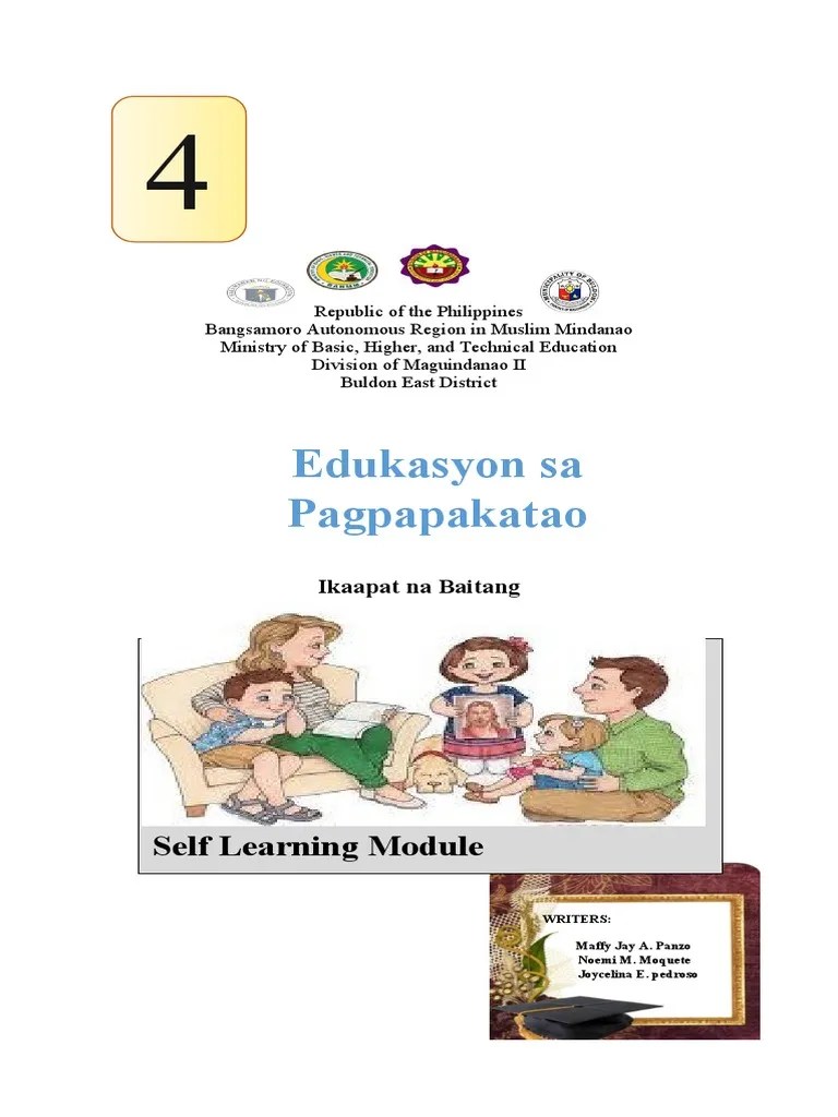 Esp grade 4 module 1-3