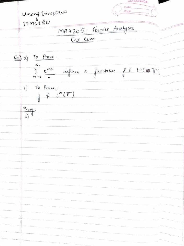 Mathematical Analysis Notes | PDF