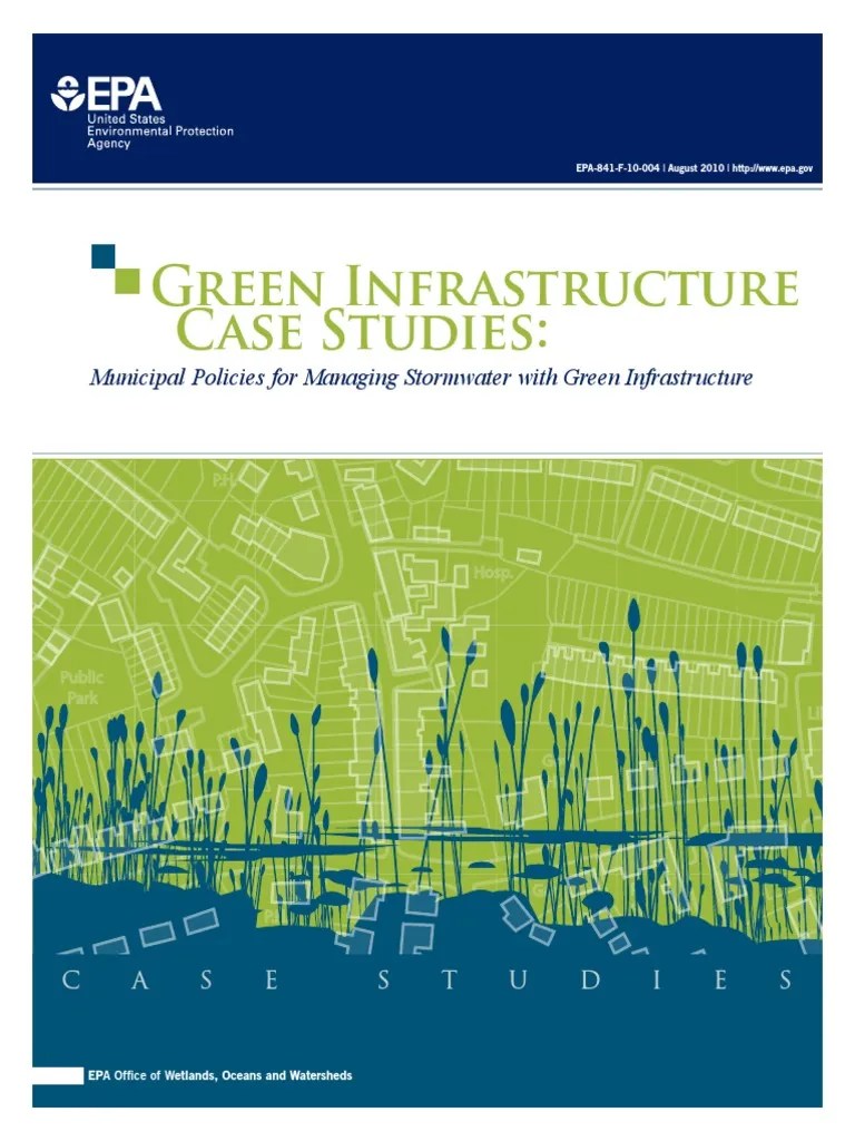 Green Infrastructure Case Studies | PDF | Green Infrastructure ...
