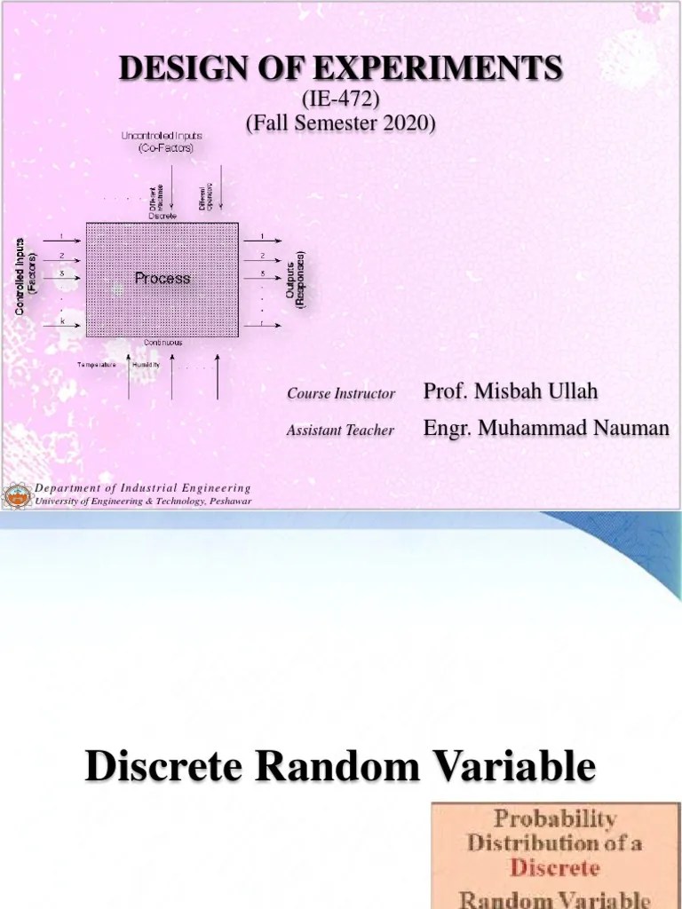 Discrete Random Variable | PDF | Probability Distribution | Standard ...