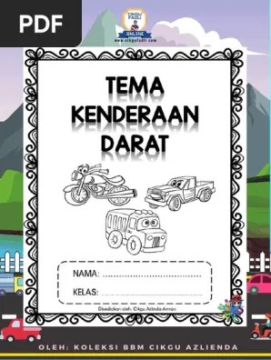 Gambar Kenderaan Darat Prasekolah - Kuiz Kenderaan Darat Sumber Pengajaran