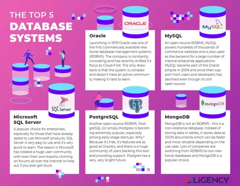 The Top 5 Database Systems: A Comparison Of Oracle, MySQL, Microsoft ...