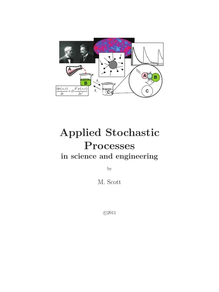 Notes On Stochastics | PDF | Brownian Motion | Stochastic Process