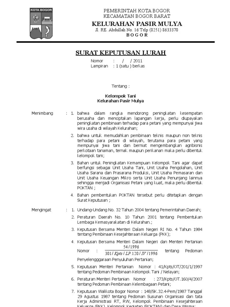 Tujuan dalam rangka peningkatan produktifitas dan kesejahteraan petani ternak di desa pulogading, kecamatan bulakamba, kabupaten brebes, maka pada tanggal 22 oktober 2010 dibentuk sebuah kelompok ternak yang di beri nama : Sk Poktan Bina Mitra Insani Pdf