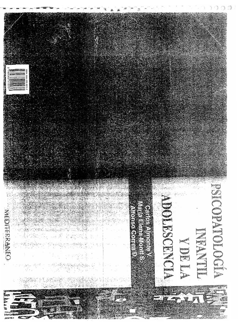 Psicopatologia Infantil Y De La Adolescencia Carlos Almonte PDF | PDF